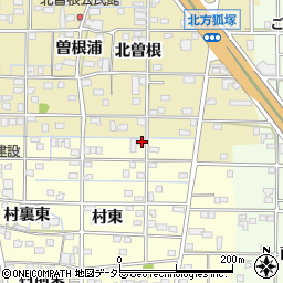 愛知県一宮市北方町曽根村東235周辺の地図