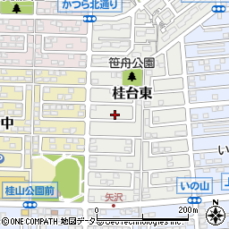 神奈川県横浜市栄区桂台東10-16周辺の地図