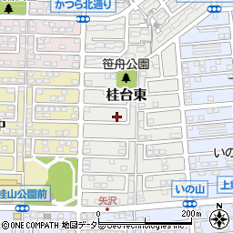 神奈川県横浜市栄区桂台東10-15周辺の地図