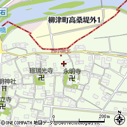 岐阜県羽島市小熊町西小熊周辺の地図