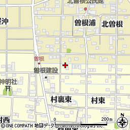 愛知県一宮市北方町曽根村東214周辺の地図