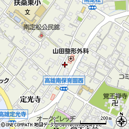 愛知県丹羽郡扶桑町高雄定松95周辺の地図