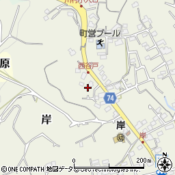 神奈川県足柄上郡山北町岸1941周辺の地図