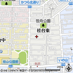 神奈川県横浜市栄区桂台東10周辺の地図