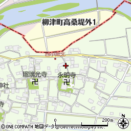 岐阜県羽島市小熊町西小熊1436周辺の地図