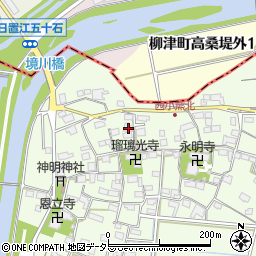 岐阜県羽島市小熊町西小熊1483周辺の地図