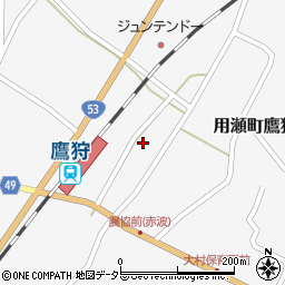 鳥取県鳥取市用瀬町鷹狩702周辺の地図