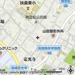 愛知県丹羽郡扶桑町高雄定松郷202周辺の地図
