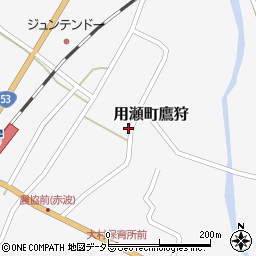 鳥取県鳥取市用瀬町鷹狩95周辺の地図