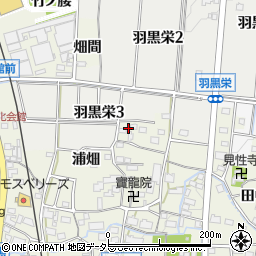愛知県犬山市羽黒鳳町59周辺の地図