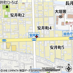 株式会社ミニミニ岐阜　大垣店周辺の地図