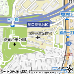 神奈川県横浜市金沢区能見台東13周辺の地図