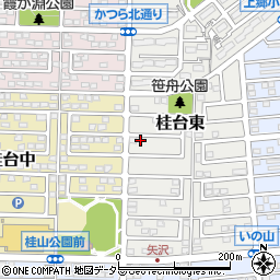神奈川県横浜市栄区桂台東10-3周辺の地図