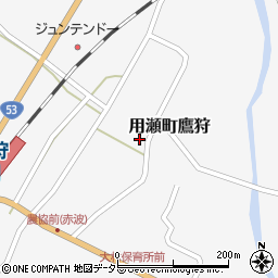 鳥取県鳥取市用瀬町鷹狩94周辺の地図