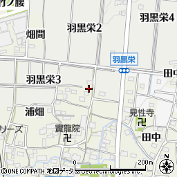 愛知県犬山市羽黒鳳町52周辺の地図