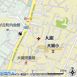 神奈川県藤沢市大鋸1082周辺の地図