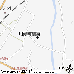 鳥取県鳥取市用瀬町鷹狩周辺の地図