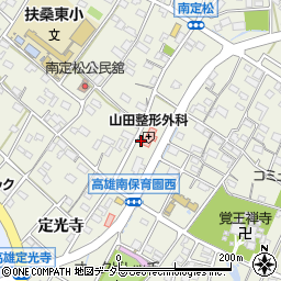愛知県丹羽郡扶桑町高雄定松95-2周辺の地図