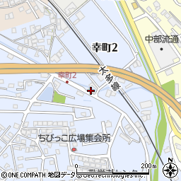 長谷川硝子株式会社周辺の地図