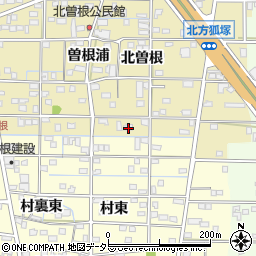 愛知県一宮市北方町北方北曽根245周辺の地図