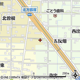 愛知県一宮市北方町北方北曽根221周辺の地図