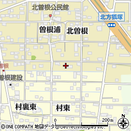 愛知県一宮市北方町北方北曽根245-1周辺の地図