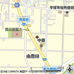 マクドナルド平塚南豊田店周辺の地図