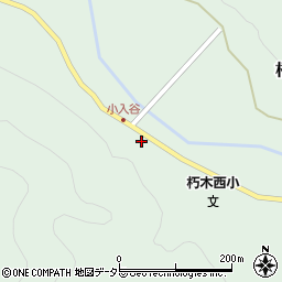 滋賀県高島市朽木中牧228周辺の地図
