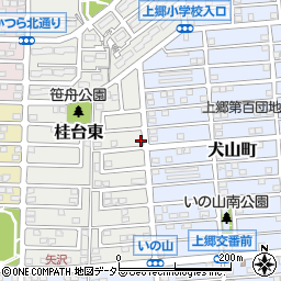 神奈川県横浜市栄区桂台東22-11周辺の地図