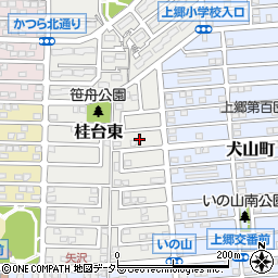 神奈川県横浜市栄区桂台東22周辺の地図
