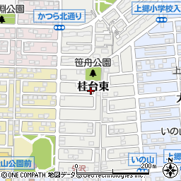 神奈川県横浜市栄区桂台東9-13周辺の地図