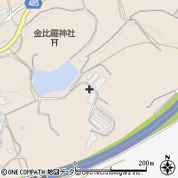 京都府綾部市七百石町天堤周辺の地図