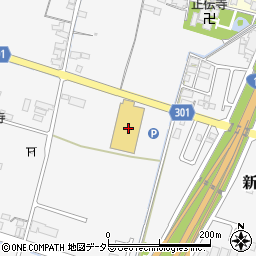 ホームプラザナフコ高島店周辺の地図