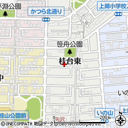 神奈川県横浜市栄区桂台東9-15周辺の地図