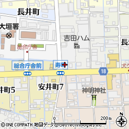 岐阜県大垣市寿町7周辺の地図