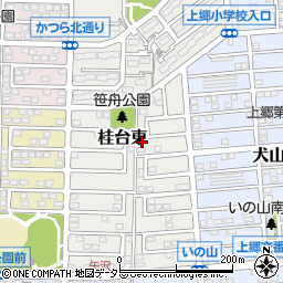 神奈川県横浜市栄区桂台東22-1周辺の地図
