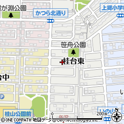 神奈川県横浜市栄区桂台東9周辺の地図