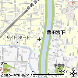 神奈川県平塚市寺田縄85-5周辺の地図