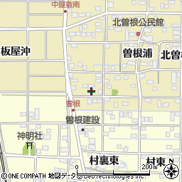 愛知県一宮市北方町北方北曽根147周辺の地図