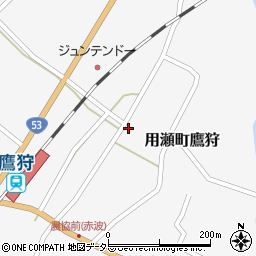 鳥取県鳥取市用瀬町鷹狩80周辺の地図