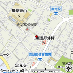 愛知県丹羽郡扶桑町高雄定松郷213周辺の地図