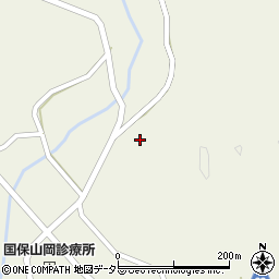 岐阜県恵那市山岡町上手向636周辺の地図