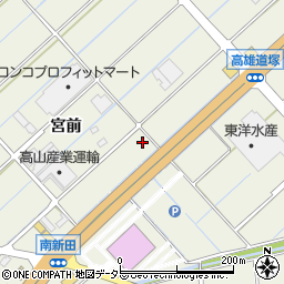 愛知県丹羽郡扶桑町高雄宮前112周辺の地図