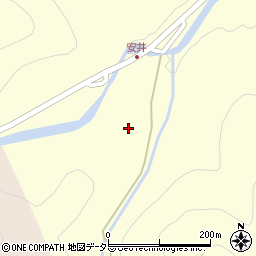 兵庫県養父市安井710周辺の地図