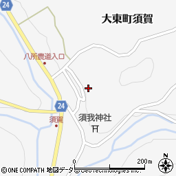 島根県雲南市大東町須賀493周辺の地図