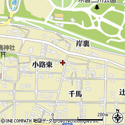 愛知県一宮市光明寺小路東31周辺の地図