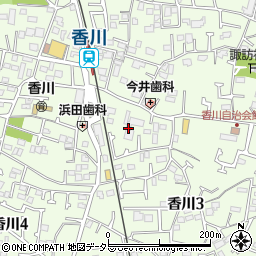 リフシア香川周辺の地図