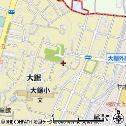 神奈川県藤沢市大鋸1136-6周辺の地図