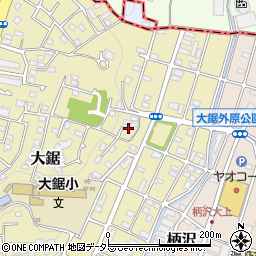 神奈川県藤沢市大鋸1137-3周辺の地図