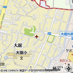 神奈川県藤沢市大鋸1136周辺の地図